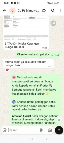 Testimonial Papan Bunga bungurcopong