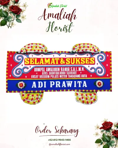 Karangan Bunga Ucapan Selamat bungurcopong